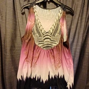 Sleeveless blouse